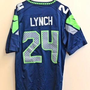 Nike stitched Lynch jersey Seahawks